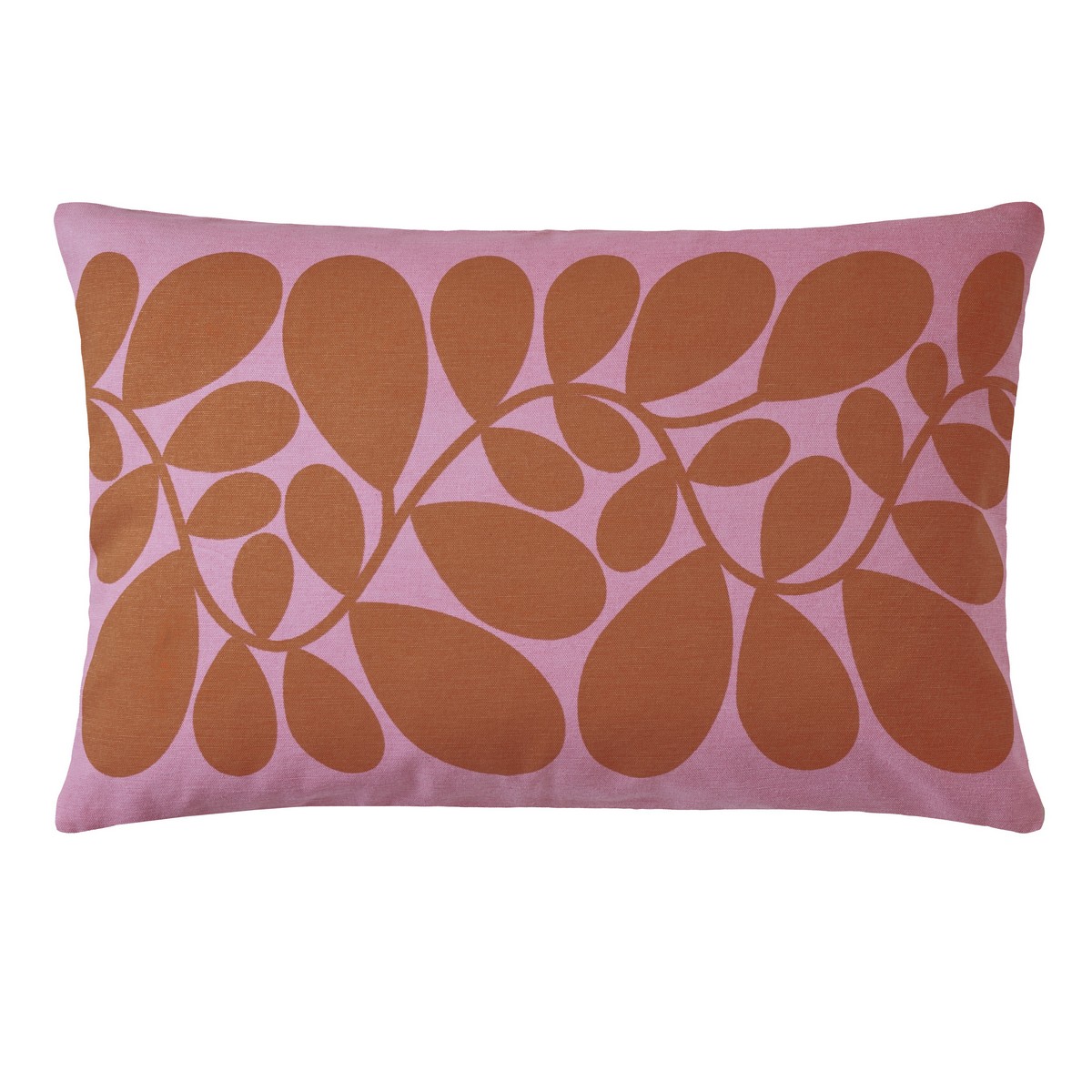 Sycamore Stripe Tomato / Pink Cushion Fabric by Orla Kiely - OKSYCA0142
