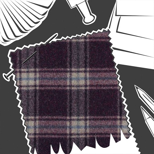 Arncliffe Amethyst by Abraham Moon - Fabric By The Metre - U1441/E08