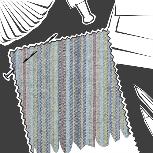 Santa Cruz Silver Denim by Abraham Moon - Fabric By The Metre - U1948/A01
