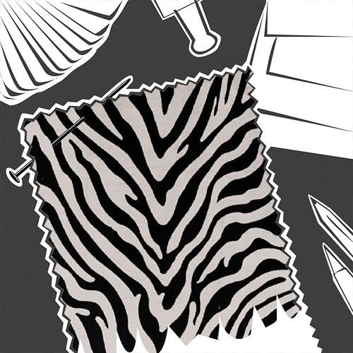 Eva Zebra by Beaumont Textiles - Fabric By The Metre