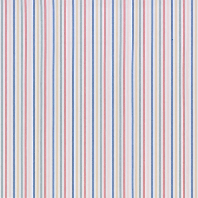 Mid Stripe Chalk Fabric by Cath Kidston