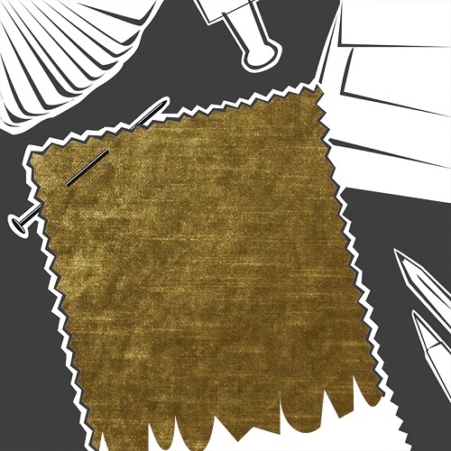 Allure Gold by Clarke & Clarke - Fabric By The Metre - F1069/17