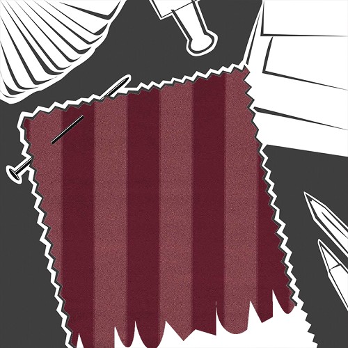 Haldon Mulberry by Clarke & Clarke - Fabric By The Metre - F1690/06