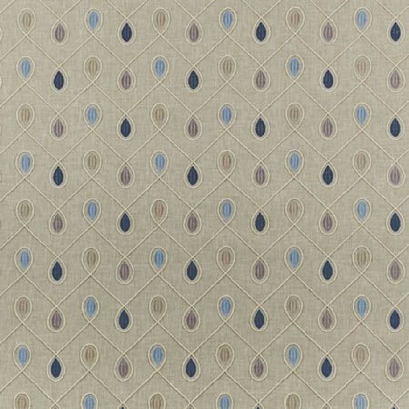 Healey Denim Fabric by Clarke & Clarke - F0936/02