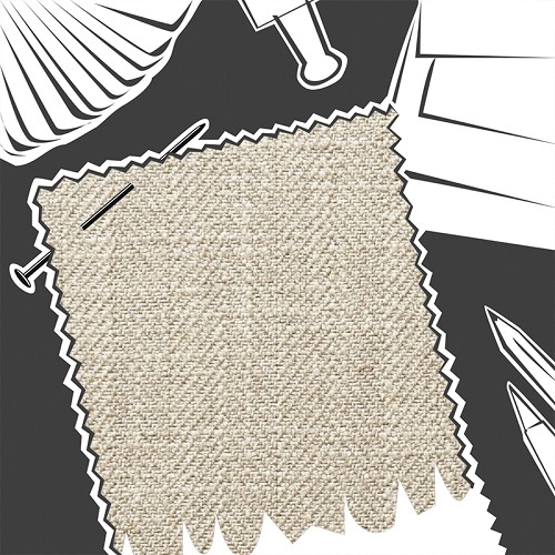 Henley Stone by Clarke & Clarke - Fabric By The Metre - F0648/35