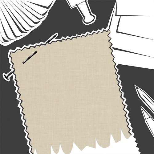 Linoso Buff by Clarke & Clarke - Fabric By The Metre - F0453/03