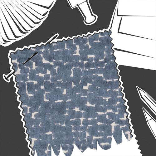Mattone Navy by Clarke & Clarke - Fabric By The Metre - F1241/05