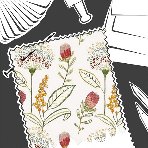 Protini Spice by Clarke & Clarke - Fabric By The Metre - F1715/04