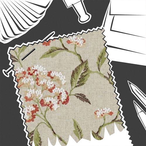 Summerby Spice by Clarke & Clarke - Fabric By The Metre - F1125/06