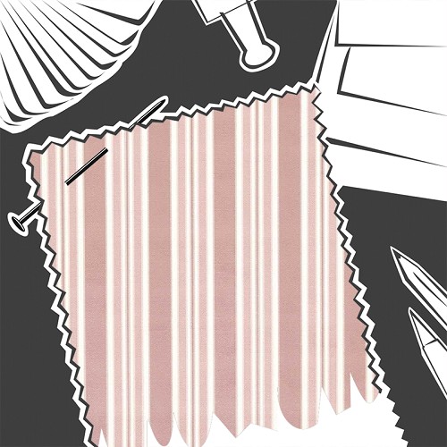 Wilmott Blush by Clarke & Clarke - Fabric By The Metre - F1691/02