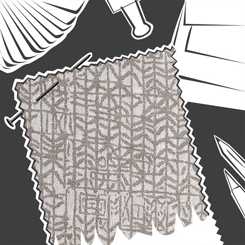 Pure Inca Cocoa by de Le Cuona - Fabric By The Metre - INC4