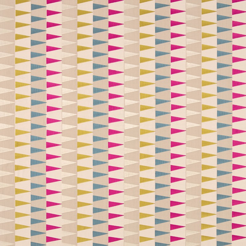 Azul Fuchsia / Seaglass / Zest Fabric by Harlequin - HETH132012