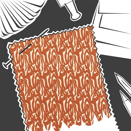 Marble Wave Terracotta by Harlequin - Fabric By The Metre - HHHD134187