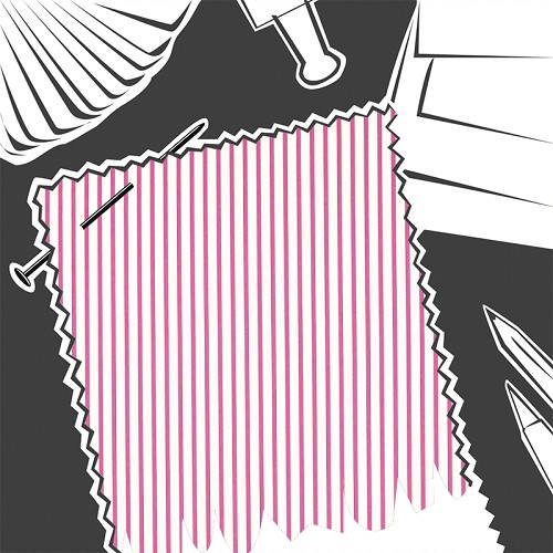 Ribbon Stripe Spinel by Harlequin - Fabric By The Metre - HSRF133984
