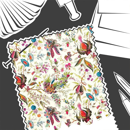 Wonderland Floral Spinel / Peridot / Pearl by Harlequin - Fabric By The Metre - HSRF121181
