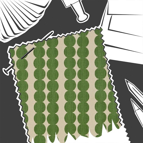 Segments Emerald by iLiv - Fabric By The Metre - BCIA/SEGMEEME
