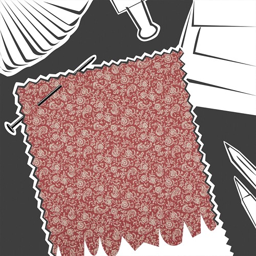 Shimla Carmine by iLiv - Fabric By The Metre - EBCE/SHIMLCAR
