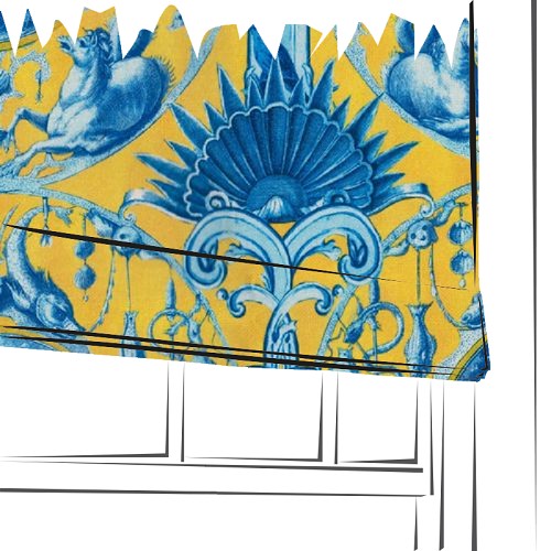 Calypso Stonewashed by MINDTHEGAP - Made to Measure Roman Blind - FB00060