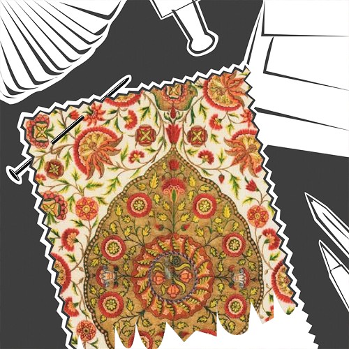 Csardas Linen by MINDTHEGAP - Fabric By The Metre - FB00043