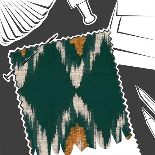 Pradesh Ikat Woven by MINDTHEGAP - Fabric By The Metre - FB00084