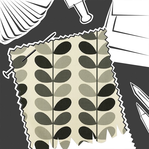 Multi Stem Warm Grey by Orla Kiely - Up to 0.4m Available