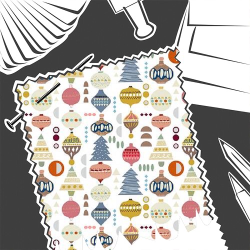 Bauble Twilight by Prestigious Textiles - Fabric By The Metre - 8724/954