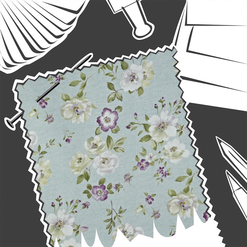 Bowness Robins Egg Fabric by Prestigious Textiles - Reduced To Clear