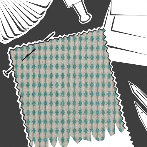 Carter Sea Breeze by Prestigious Textiles - Fabric By The Metre - 4248/778