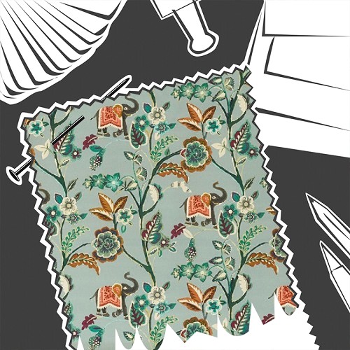 Gujarat Jewel by Prestigious Textiles - Fabric By The Metre - 8747/632