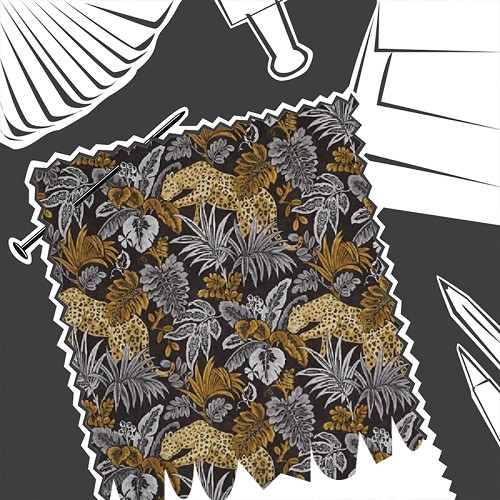 Leopard Pepperpod by Prestigious Textiles - Fabric By The Metre - 3977/698
