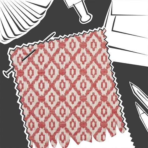 Potter Cherry by Prestigious Textiles - Fabric By The Metre - 4100/304