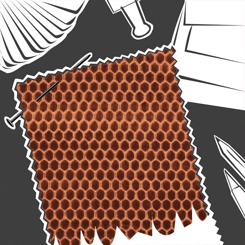 Prism Copper by Prestigious Textiles - Fabric By The Metre - 4078/126