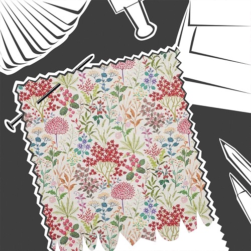 Story Cherry by Prestigious Textiles - Fabric By The Metre - 8795/304