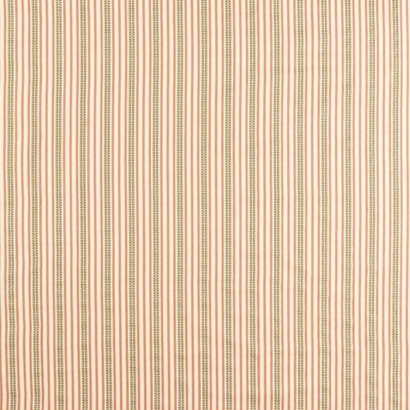 Barneby Stripe Mallow / Olive Fabric by Sanderson - DNAT237811