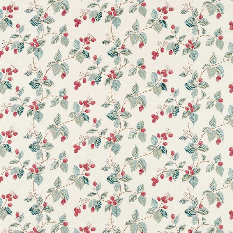 Rubus Raspberry Fabric by Sanderson - DARF227065