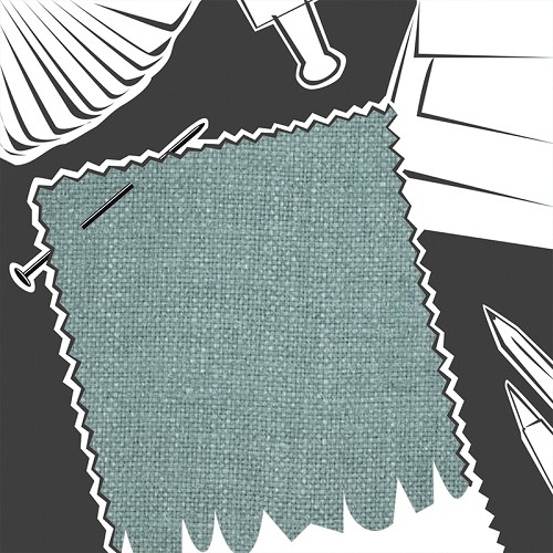 Tuscany Soft Teal by Sanderson - Fabric By The Metre - DTUS234222