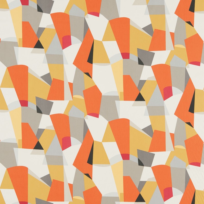 Pucci Stone / Chilli / Glow Fabric by Scion - 120283
