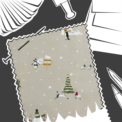 Snow Season by Sophie Allport - Fabric By The Metre - ALL100000