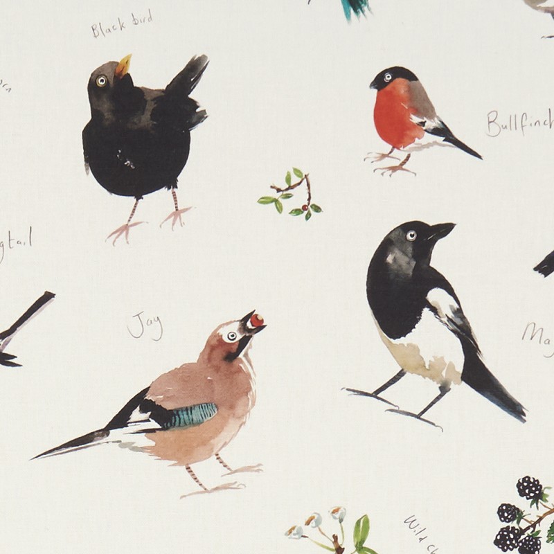 Bird Watch Cream Fabric by Studio G - F1257/01
