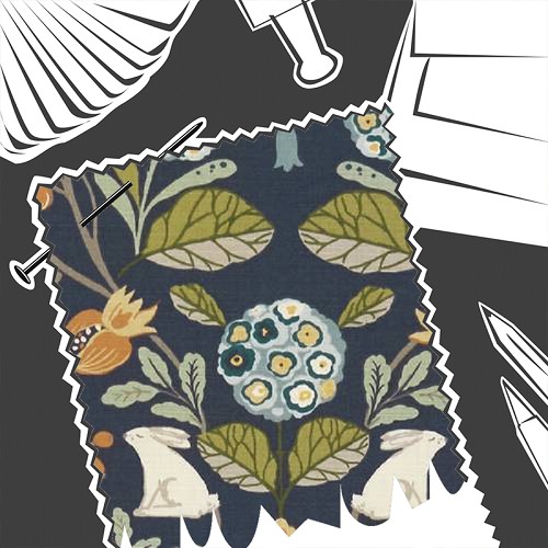 Forester Denim / Spice by Studio G - Fabric By The Metre - F1314/01