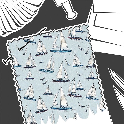 Sailing Yacht Marine by Studio G - Fabric By The Metre - F1728/01