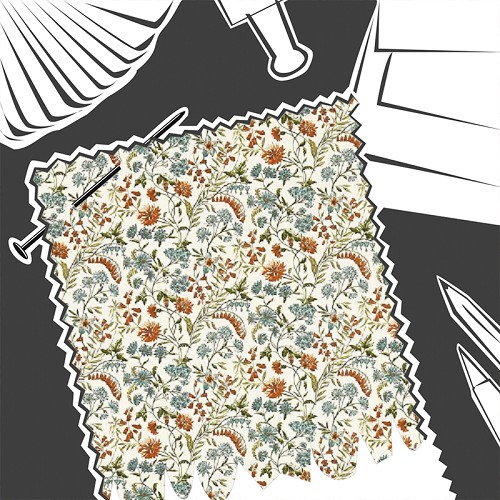 Whinfell Mineral / Spice by Studio G - Fabric By The Metre - F1705/02