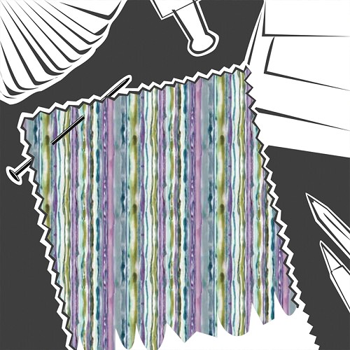 Jakarta Indigo by Voyage Maison - Fabric By The Metre - JAKARTA/FA1/IND+M