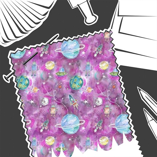 Out Of This World Blossom by Voyage Maison - Fabric By The Metre - OUTOFTH/FA1/BLO+M
