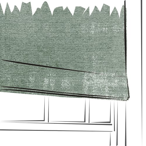 Stratos Mineral by Voyage Maison - Made to Measure Roman Blind - STRATOS/FA1/MIN+M