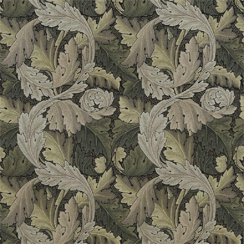 Acanthus Tapestry Forest / Hemp Fabric by William Morris & Co. - DM6W230273