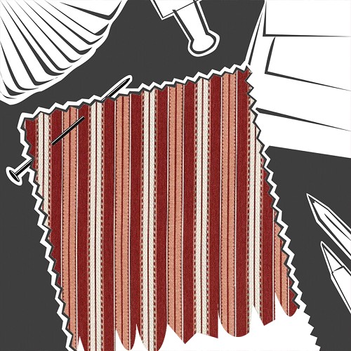 Hammersmith Woven Stripe Red House by William Morris & Co. - Fabric By The Metre - MIND237578