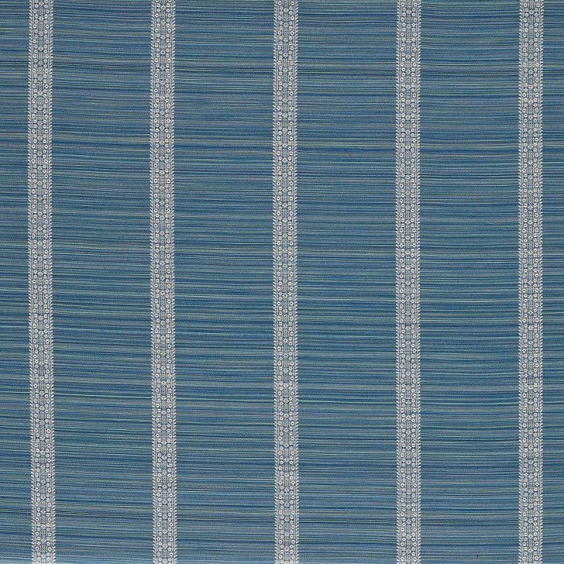 Bellagio Stripe Azure Fabric by Zoffany - ZOF0242-04