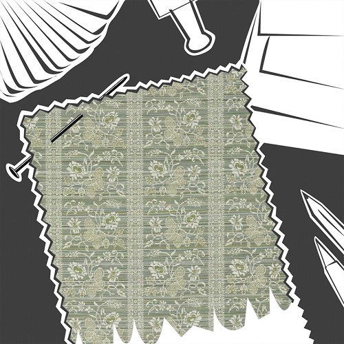 Filigree Bellagio Stripe Eau De Nil by Zoffany - Fabric By The Metre - ZOF0244-01