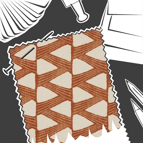 Kanoko Copper by Zoffany - Fabric By The Metre - ZATM322438